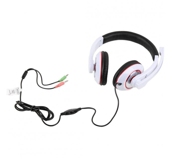 Навушники Gembird MHS-001 White (MHS-001-GW)