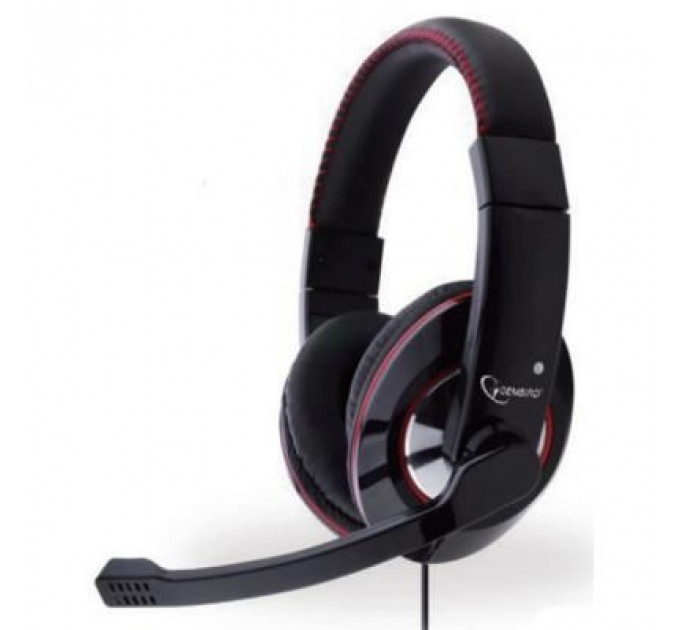 Навушники Gembird MHS-U-001 Black USB (MHS-U-001)