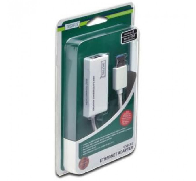 Перехідник USB 3.0 to Gigabit Ethernet Digitus (DN-3023)