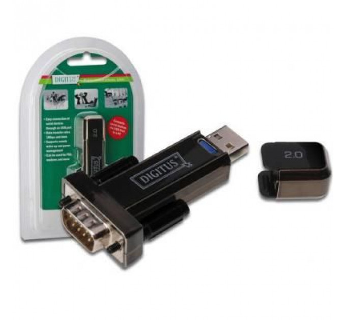 Перехідник USB to RS232 Digitus (DA-70156)