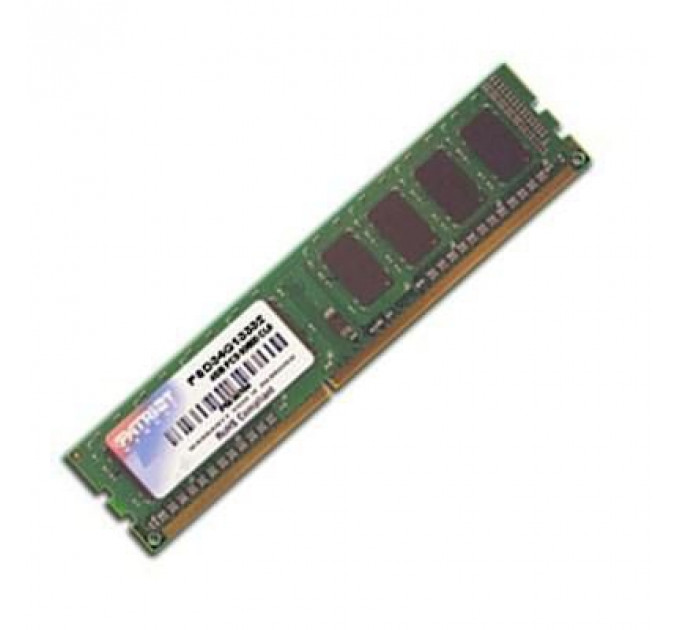 Модуль пам'яті для комп'ютера DDR3 4GB 1333 MHz Patriot (PSD34G13332)