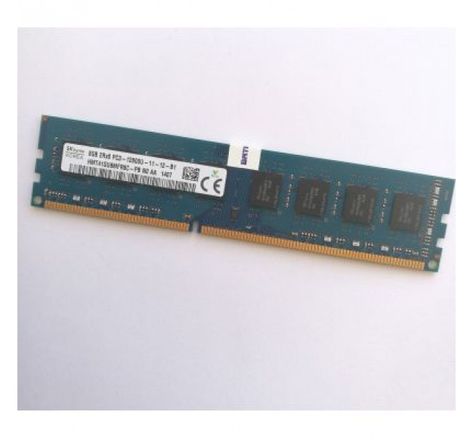 Модуль пам'яті для комп'ютера DDR3 8GB 1600 MHz Hynix (HMT41GU6MFR8C-PBN0 / HMT41GU6 / HMT41GU6)