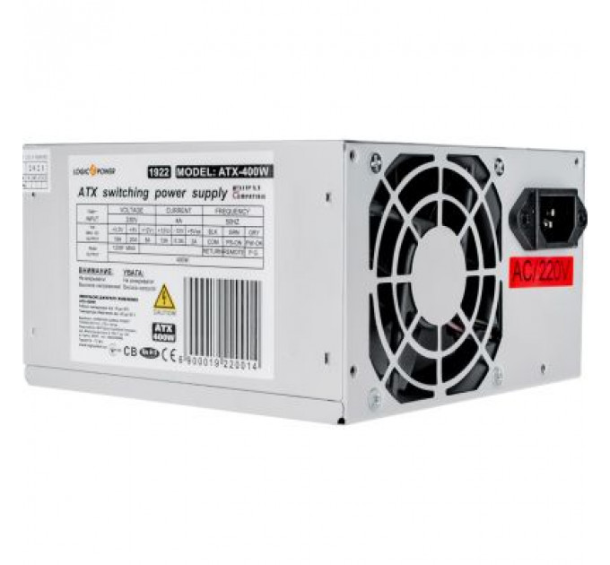 Блок живлення LogicPower 400W (ATX-400W-80+)
