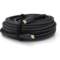 Кабель мультимедійний HDMI M to HDMI M 10.0m V2.0 4K black Ritar (HDMI(M)/(M)V2.0-10m-347P)
