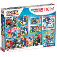 Пазл Clementoni 10 в 1 Sonic (80508)