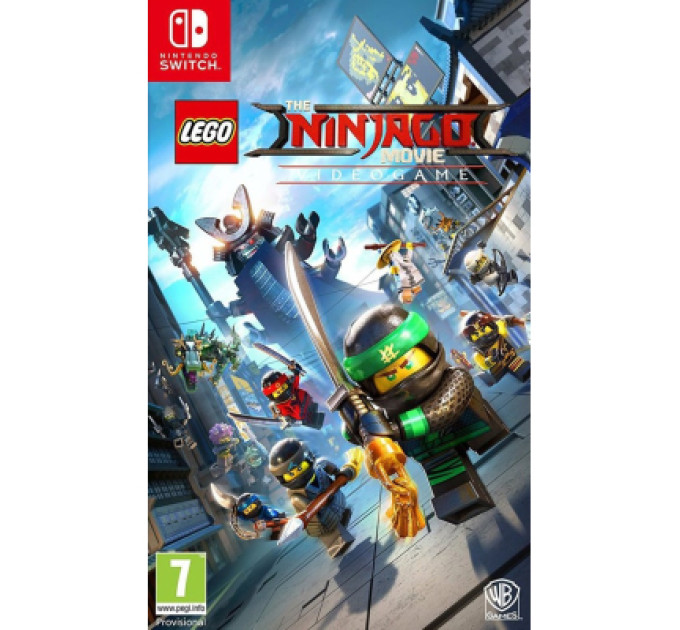 Nintendo Гра Nintendo Lego Ninjago Movie Game, картридж (5051892210478)