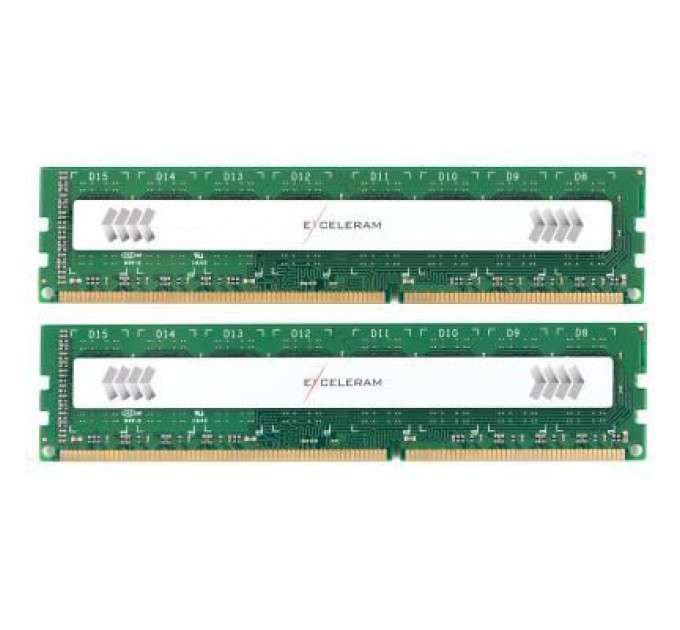 Модуль пам'яті для комп'ютера DDR3 16GB (2x8GB) 1600 MHz Silver Peewee eXceleram (E30166A)
