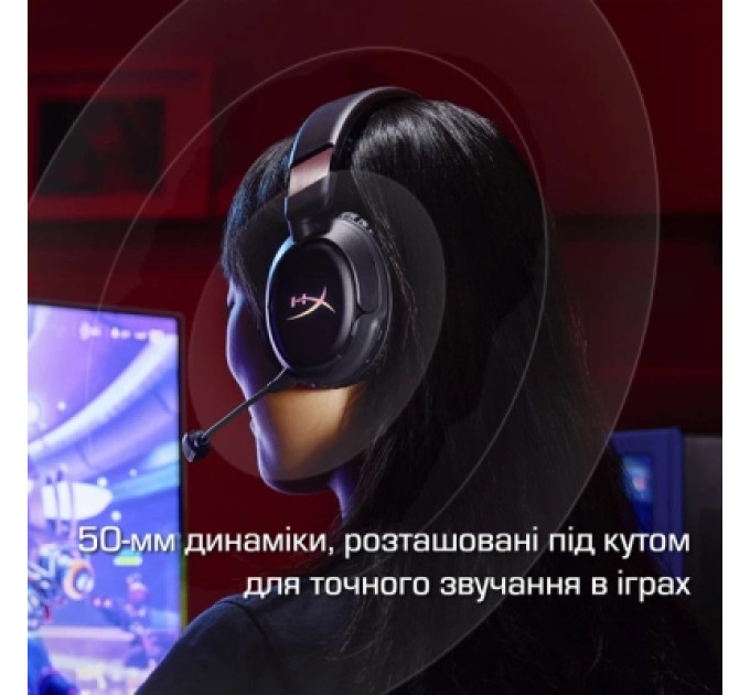 HyperX Навушники HyperX Cloud Flight 2 Wireless White (B5VC5AA)