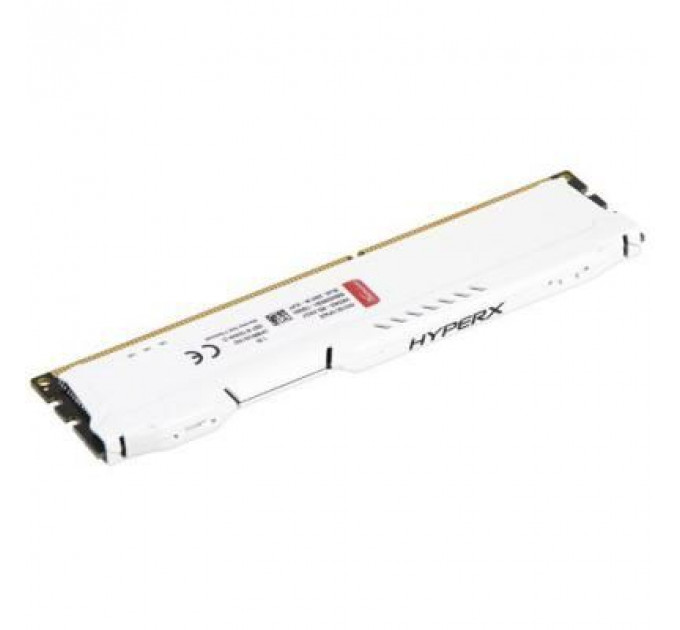 Модуль пам'яті для комп'ютера DDR3 8Gb 1600 MHz HyperX Fury White Kingston Fury (ex.HyperX) (HX316C10FW/8)