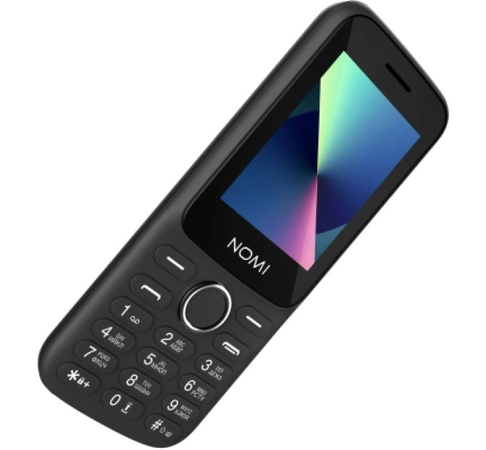 Nomi Мобільний телефон Nomi i2415 Black