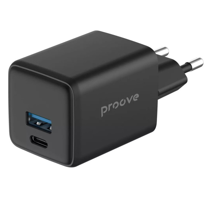 Proove Мережевий зарядний пристрій Proove Pocket GaN Plus 25W Black (WCPG25111201)
