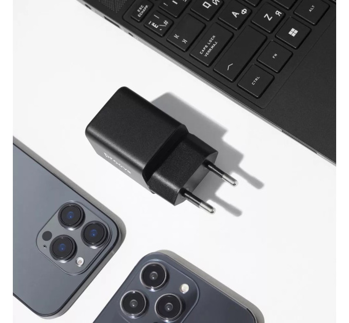 Proove Мережевий зарядний пристрій Proove Pocket GaN Plus 25W Black (WCPG25111201)