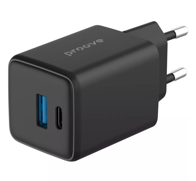 Proove Мережевий зарядний пристрій Proove Pocket GaN Plus 25W Black (WCPG25111201)