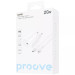 Proove Мережевий зарядний пристрій Proove Rapid 20W White (WCRP20012102) + кабель Lightning