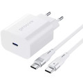 Proove Мережевий зарядний пристрій Proove Rapid 30W White (WCRP30012202) + кабель USB Type-C