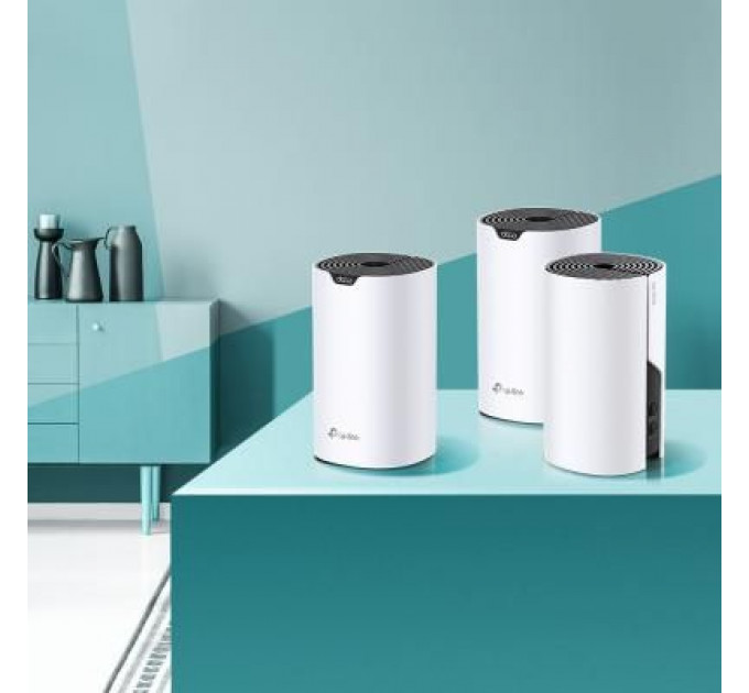 Точка доступу Wi-Fi TP-Link DECO S4 3 pcs AC1200, 2xGE LAN/WAN, MESH (DECO-S4-3-PACK)