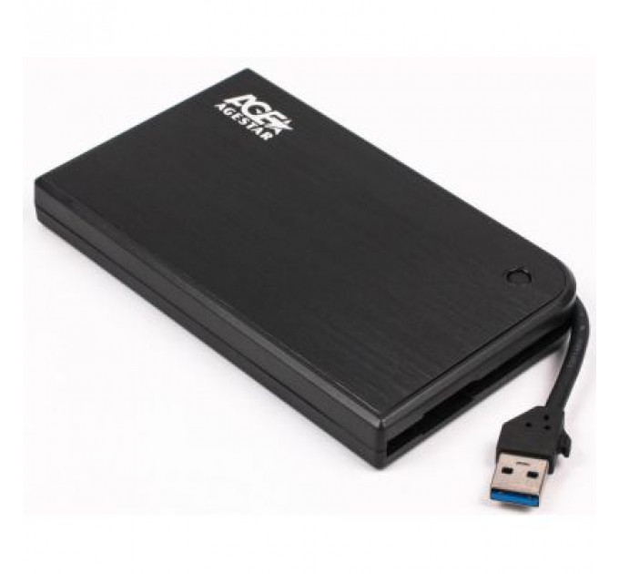 Кишеня зовнішня AgeStar 3UB 2A14 (Black)
