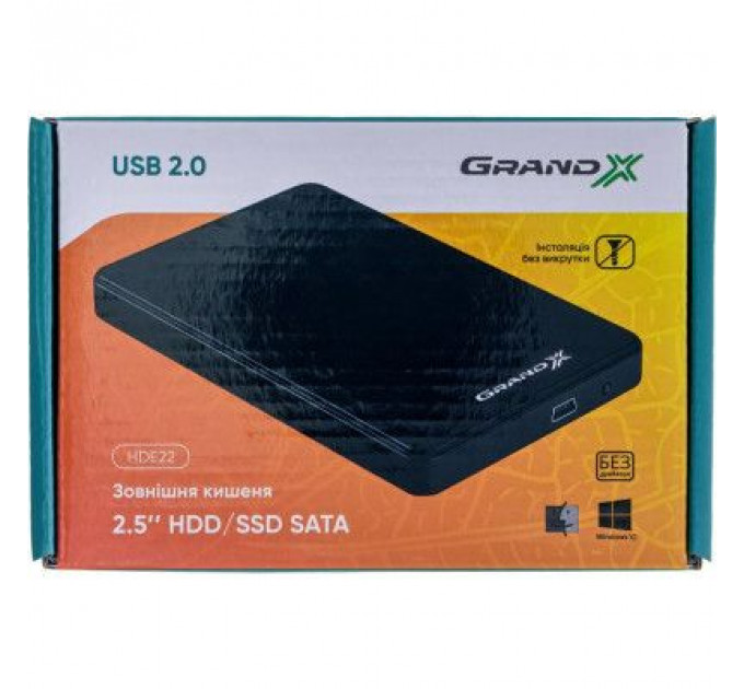 Кишеня зовнішня Grand-X HDE22