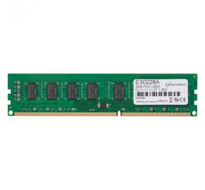 Модуль пам'яті для комп'ютера DDR3L 8GB 1600 MHz eXceleram (E30228A)