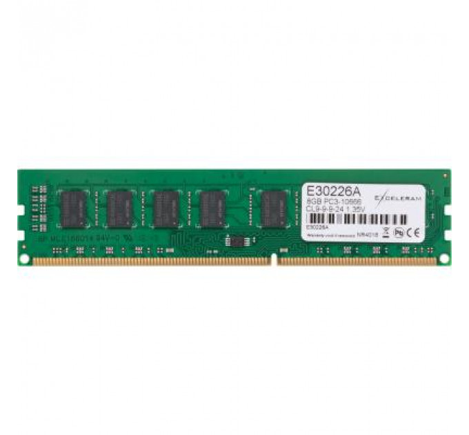 Модуль пам'яті для комп'ютера DDR3L 8GB 1333 MHz eXceleram (E30226A)