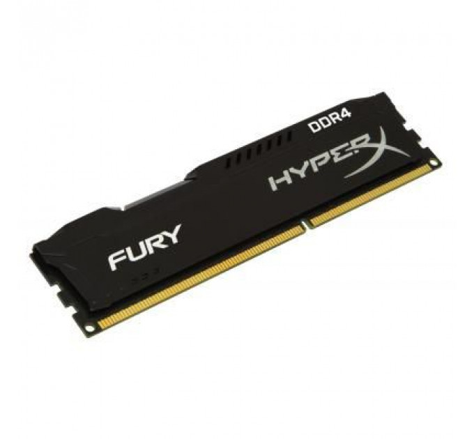 Модуль пам'яті для комп'ютера DDR4 8GB 2666 MHz HyperX Fury Black Kingston Fury (ex.HyperX) (HX426C15FB/8)