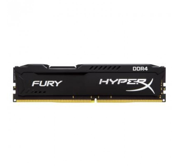 Модуль пам'яті для комп'ютера DDR4 8GB 2666 MHz HyperX Fury Black Kingston Fury (ex.HyperX) (HX426C15FB/8)