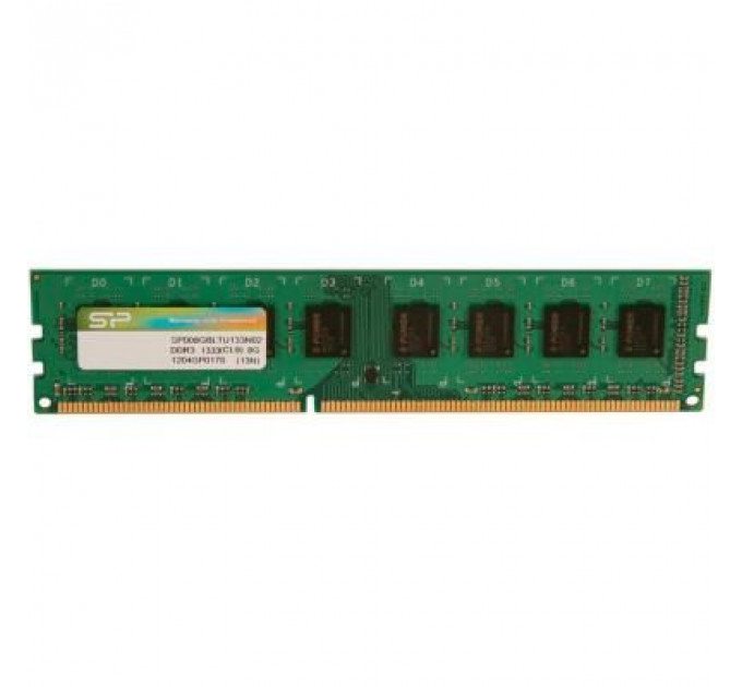 Модуль пам'яті для комп'ютера DDR3 4GB 1600 MHz Silicon Power (SP004GLLTU160N02)