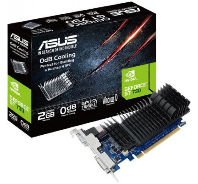 Відеокарта GeForce GT730 2048Mb ASUS (GT730-SL-2GD5-BRK)