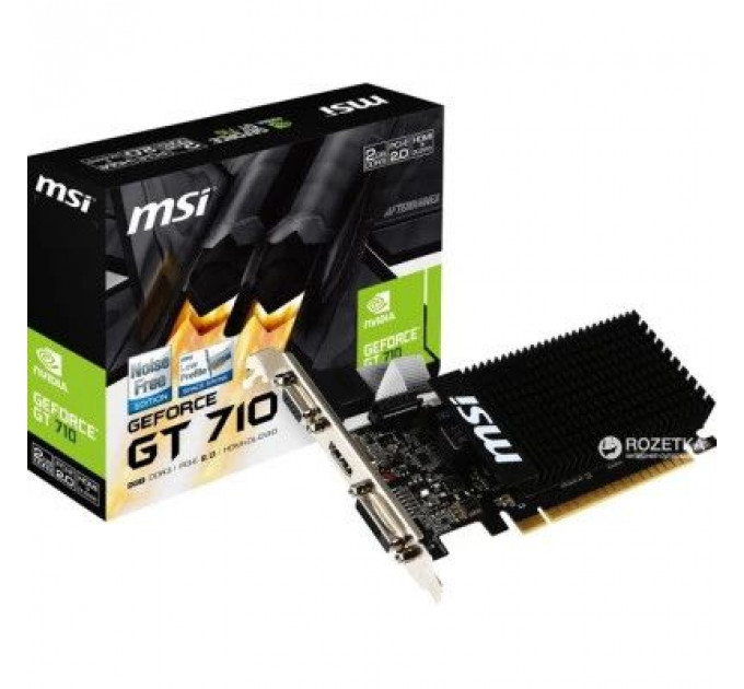 Відеокарта GeForce GT710 2048Mb MSI (GT 710 2GD3H LP)