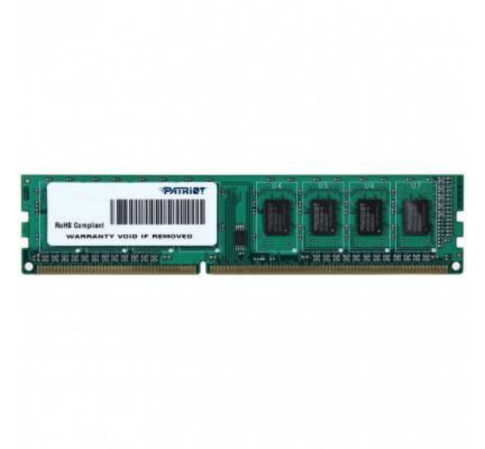Модуль пам'яті для комп'ютера DDR3L 4GB 1600 MHz Patriot (PSD34G1600L81)
