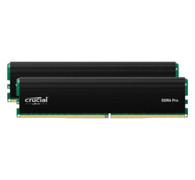 Crucial Модуль пам'яті для комп'ютера DDR4 64GB (2x32GB) 3200 MHz Pro Micron (CP2K32G4DFRA32A)