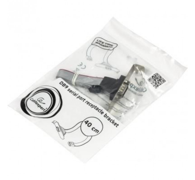 Кабель для передачі даних 1xCOM Low profile Cablexpert (CC-DB9ML-01)
