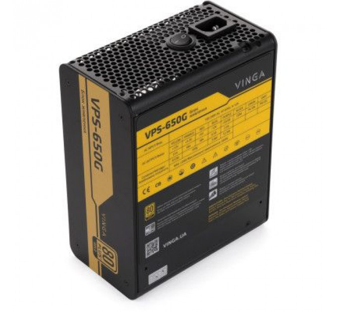 Блок живлення Vinga 650W (VPS-650G)