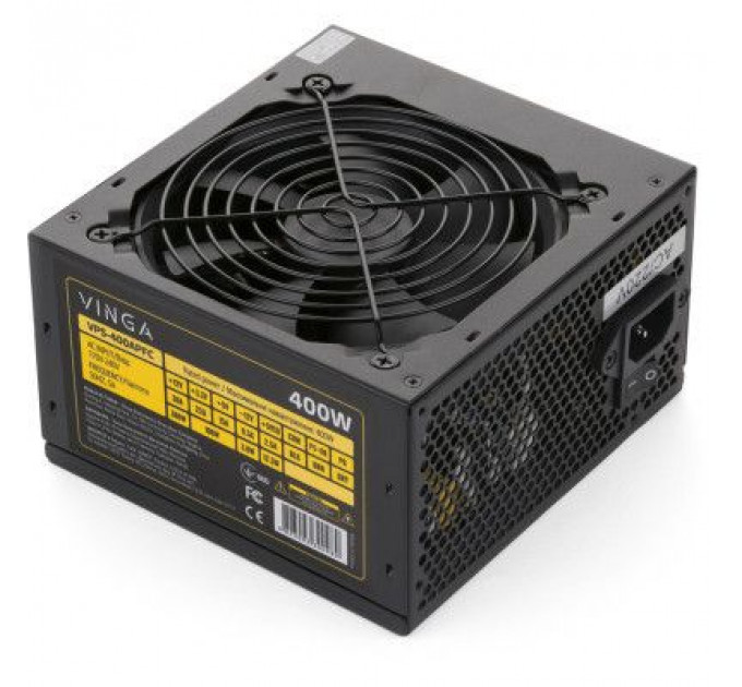 Блок живлення Vinga 400W (VPS-400APFC)