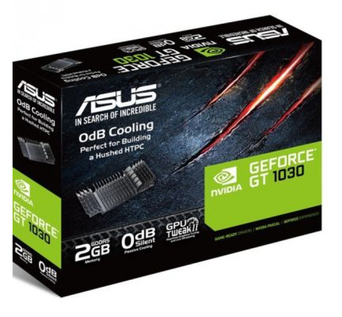 Відеокарта ASUS GeForce GT1030 2048Mb Silent (GT1030-SL-2G-BRK)