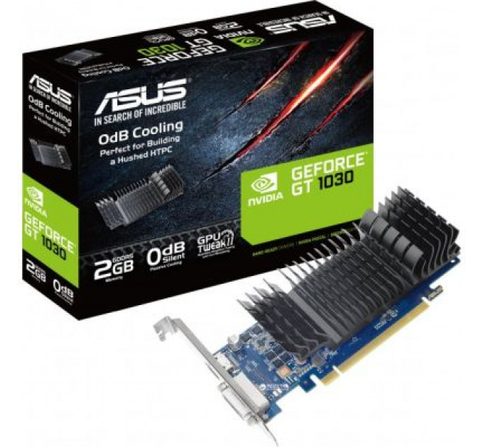 Відеокарта ASUS GeForce GT1030 2048Mb Silent (GT1030-SL-2G-BRK)