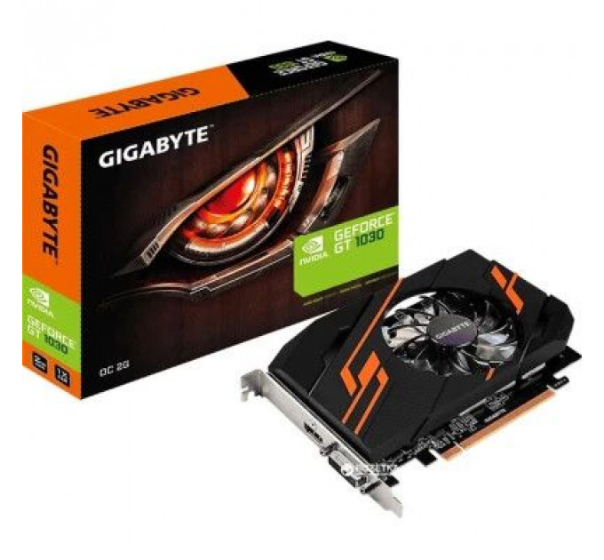 Відеокарта GIGABYTE GeForce GT1030 2048Mb OC (GV-N1030OC-2GI)