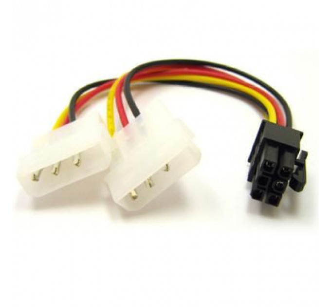 Кабель живлення Video power 6pin to 2molex Atcom (16185)