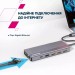 Canyon Порт-реплікатор Canyon Docking Station DS-16 13 in 1 4k USB-C hub (CNS-TDS16)