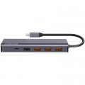 Canyon Порт-реплікатор Canyon Docking Station DS-16 13 in 1 4k USB-C hub (CNS-TDS16)
