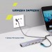 Canyon Порт-реплікатор Canyon Docking Station DS-17 6 in 1 4k USB-C hub (CNS-TDS17)