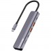 Canyon Порт-реплікатор Canyon Docking Station DS-17 6 in 1 4k USB-C hub (CNS-TDS17)