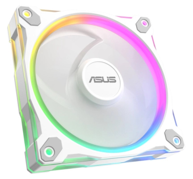 ASUS Кулер до корпусу ASUS PRIME MR120 REVERSE ARGB WHITE 3IN1 (90DA00L3-B09020)