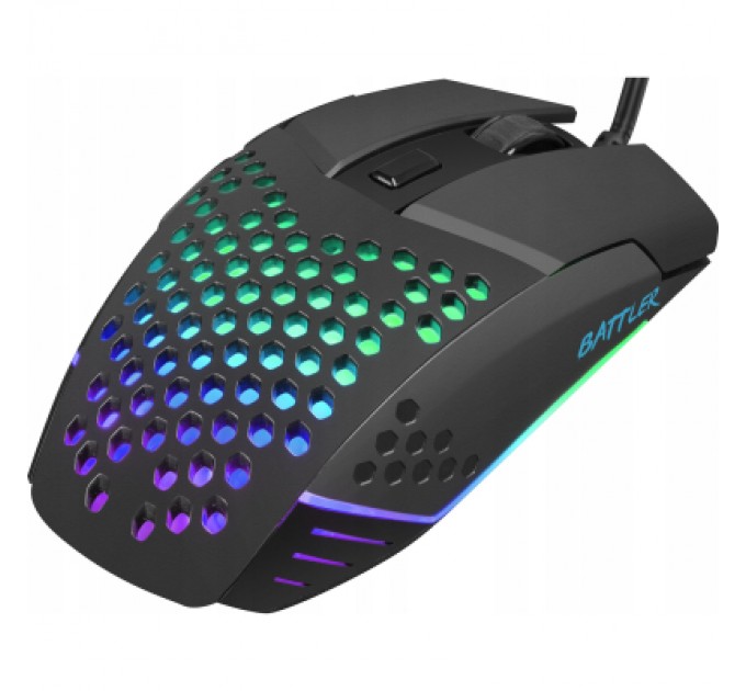 Fury Мишка Fury Battler USB Black (NFU-1654)