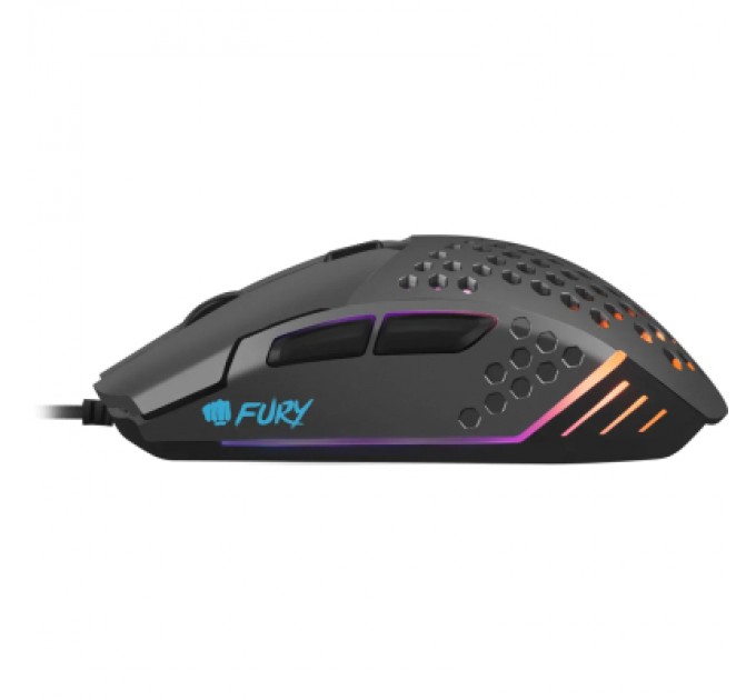 Fury Мишка Fury Battler USB Black (NFU-1654)