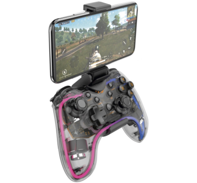 Havit Геймпад Havit HV-G180BT RGB Transparent (HV-G180BT)
