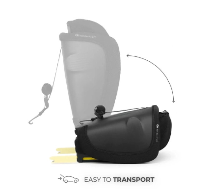 Kinderkraft Автокрісло Kinderkraft Fix2Go i-Size Black (KCFI2GO0BLK0000) (5902533925889)