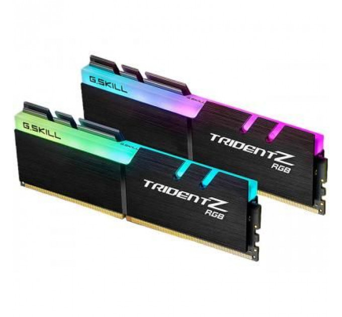 Модуль пам'яті для комп'ютера DDR4 16GB (2x8GB) 3000 MHz TridentZ RGB Black G.Skill (F4-3000C16D-16GTZR)