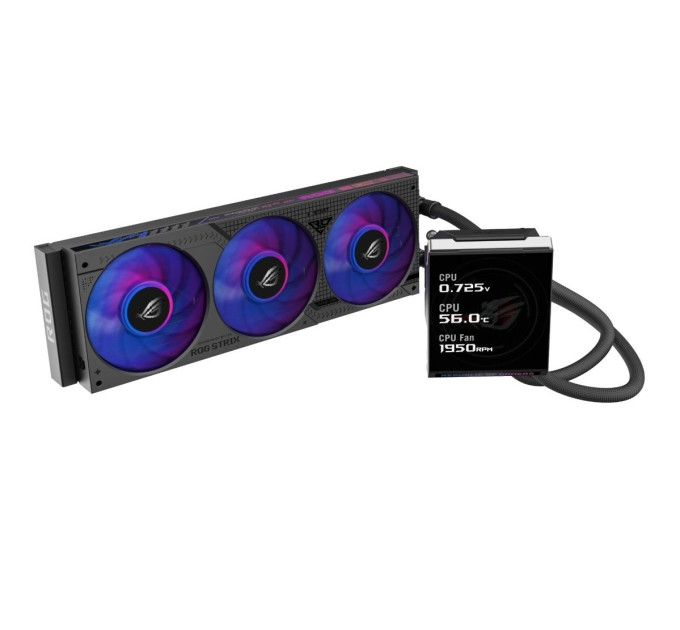 ASUS Система водяного охолодження Asus ROG Strix LC IV 360 ARGB LCD Black (90RC01M1-B0EAY0)