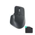 Logitech Мишка Logitech MX Master 3S for Business Performance Wireless/Bluetooth + Mouse Pad Studio Series Graphite (MX910-006582)